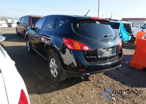 2010 Nissan Murano S z USA, uszkodzony, nr VIN JN8AZ1MW4AW113810